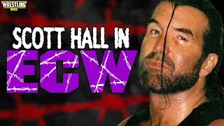 Scott Hall in ECW - The Backstage Controversy &amp; Matches