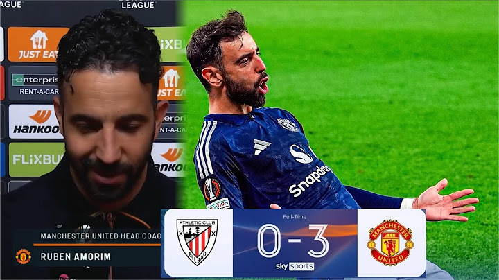 😱SHOCKING STATEMENT by Ruben Amorim Post-Match Interview 🤯🔥 Athletic club 0-3 Man United