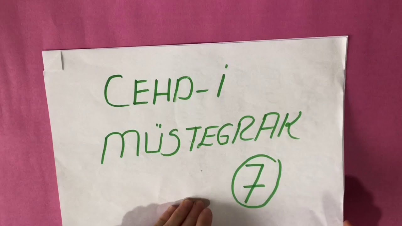 🎀CEHDI MUTLAK🎀CEHDI MUSTEGRAK🎀NEFHI HAL🎀