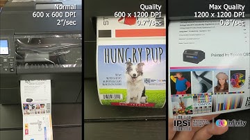 IPSi Print Lab - Epson ColorWorks C6500: Print Speed Demonstration