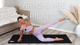 45 MIN PILATES ARMS & ABS WORKOUT || 🤍 Day 4: Move With Me Series