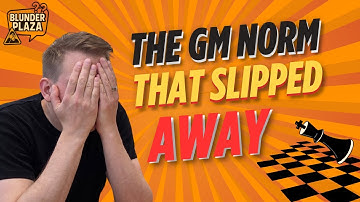 De GM Norm die hem ontglipte — een wedstrijd die ik nooit zal vergeten