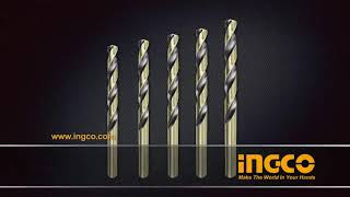 HSS 5mm Mata Bor Besi Steel Drill Bit INGCO DBT1100503 Metal Alumunium