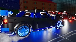 ILLEGAL DRIFT RACING INVESTIGATION!  Brick Rigs Multiplayer Gameplay  Lego Police Roleplay
