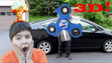 3D Printed Fidget Spinner !!! world