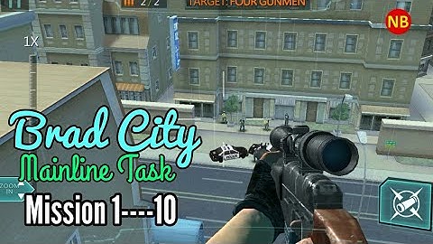 Sniper Master City Hunter Brad City Mainline Task Mission 1-2-3-4-5-6-7-8-9-10 Android/iOS