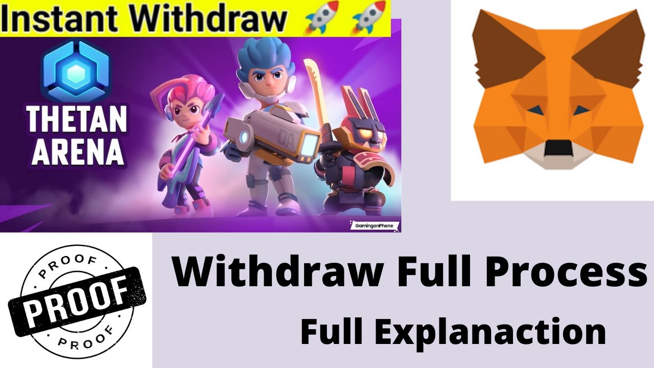How To  Withdrawa in Thetan Arena in mobile ||Crypto Pratik||