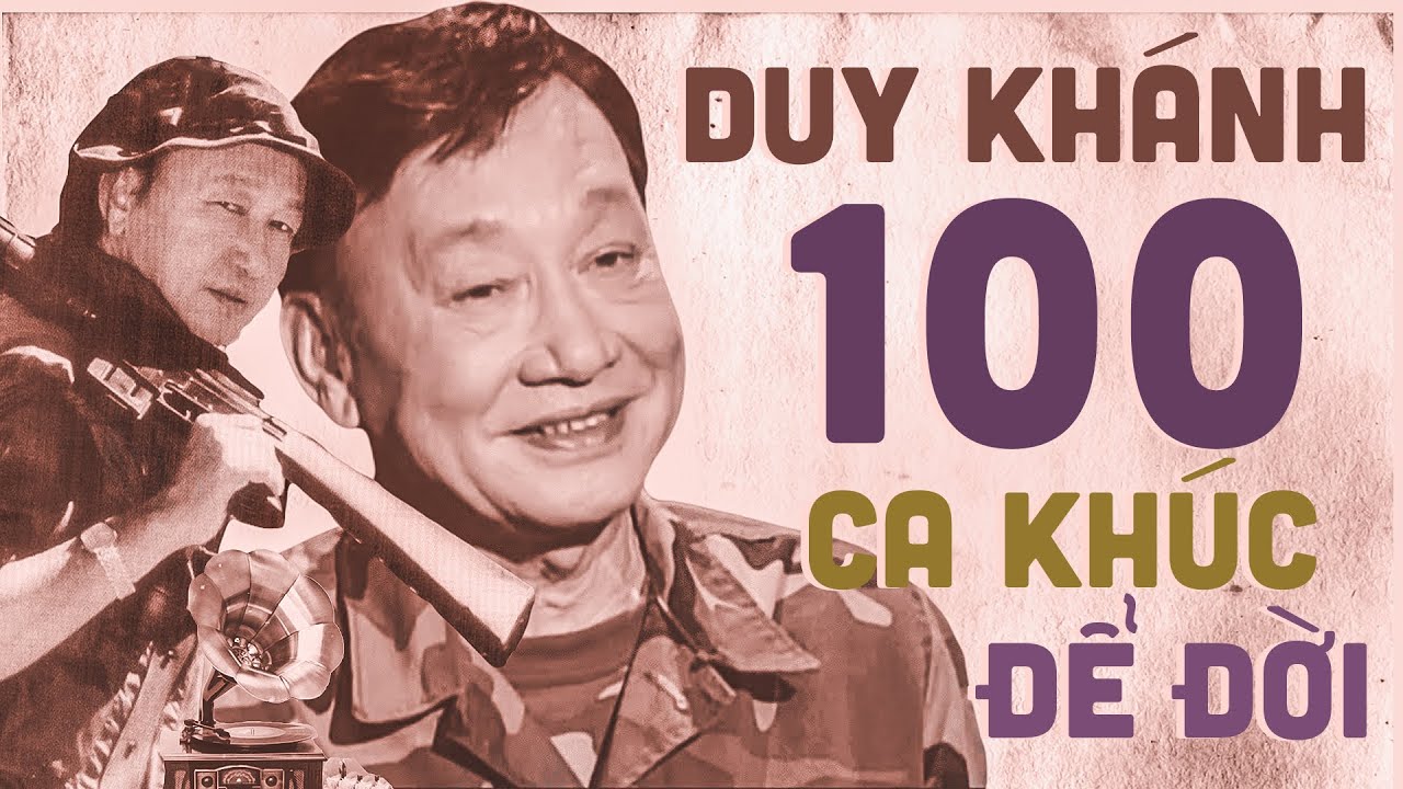 100 Ca Khúc Chọn Lọc Để Đời Của Duy Khánh - Liên Khúc Nhạc Xưa Hải Ngoại Hay Miễn Chê
