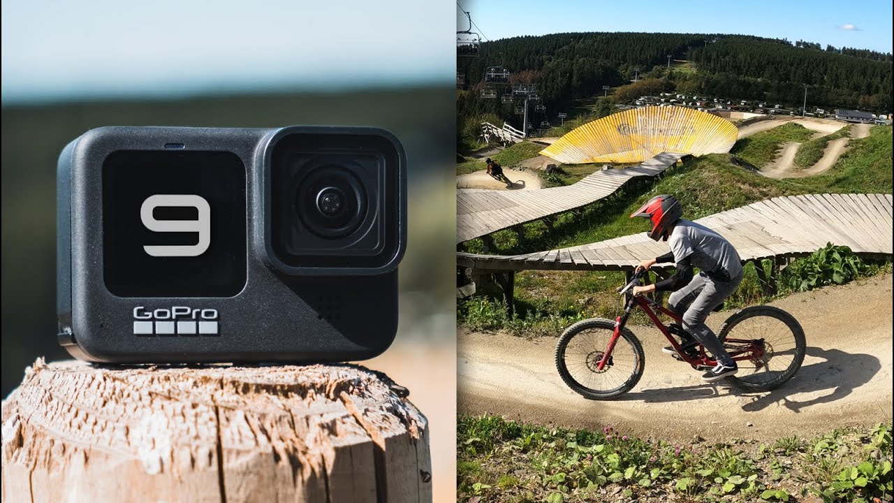 GoPro Hero9 Black - Test am Bike + Footage - Hypersmooth 3.0
