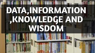 #Datainfoknowwisdom #BrainyLisVideos #DSSSB #UGCNet #KVS Data,Information,knowledge and Wisdom