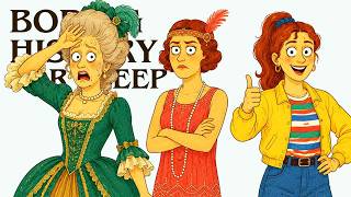 From Corsets to Jeans: How Every Era Decided What Women Would Wear | Boring History for Sleep