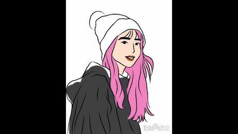 Vector art (own sample)"Some girls with a boyish style"#vectorart #digitalart #ibispaintx #tutorial