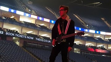 Mcfly - Red - Soundcheck - One Night Only.. Again - The O2 Arena - 21/11/21