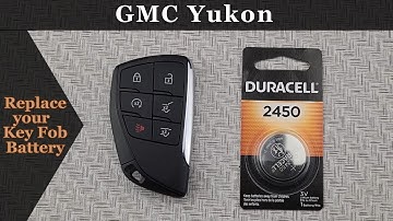 How to DIY Replace or Change a 2024 GMC Yukon Key Fob Remote Battery