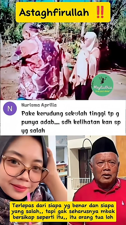 Momen Sahara Bersikap Tak Pantas pada Yai, Netizen Ger*m ‼️😱 #sahara #yaimim #trending #shorts