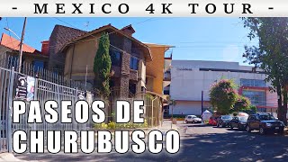Colonia Paseos de Churubusco, Iztapalapa 🇲🇽 Ciudad de México [4K Walking Tour]