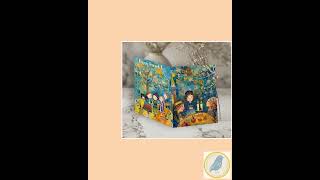 Celebrity Passover Greeting Card No.370: Colorful Jewish Art, Chag Sameach (5x7 with Envelope) Net Worth