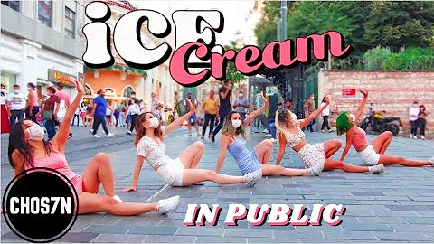 [KPOP IN PUBLIC TURKEY 'MASK VER'] BLACKPINK - Ice Cream (with Selena Gomez) Dance Cover by CHOS7N