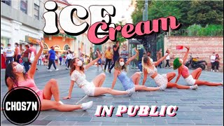 [KPOP IN PUBLIC TURKEY 'MASK VER'] BLACKPINK - Ice Cream (with Selena Gomez) Dance Cover by CHOS7N