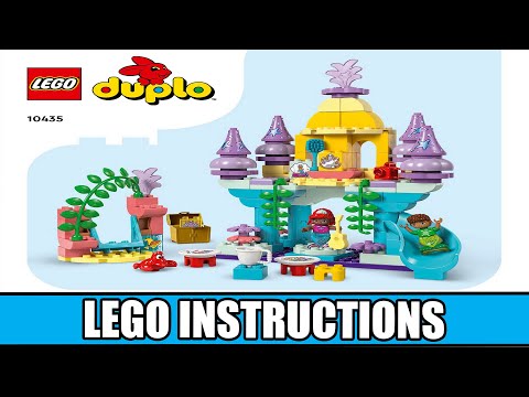 LEGO Instructions - Duplo - 10435 - Ariel&#39;s Magical Underwater Palace - Ariel