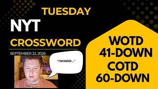 NYT Crossword | September 21, 2026