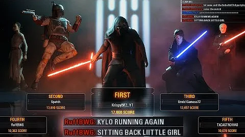 TOXIC REY PLAYER gets HUMBLED | HvV #1363 | Star Wars Battlefront 2