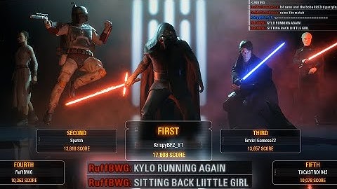 TOXIC REY PLAYER gets HUMBLED | HvV #1363 | Star Wars Battlefront 2