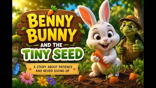🐰 Benny Bunny and the Tiny Seed 🌱 | A Heartwarming Story About Patience | Bedtime Story for Kids