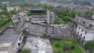 四川大地震　ゴーストタウンが観光地に