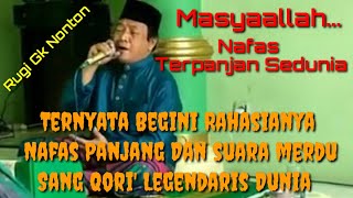 USTADZ MUAMMAR ZA....TERNYATA BEGINI CARA LATIHAN SUARA DAN NAFAS PANJANG SANG QORI' LEGENDARIS