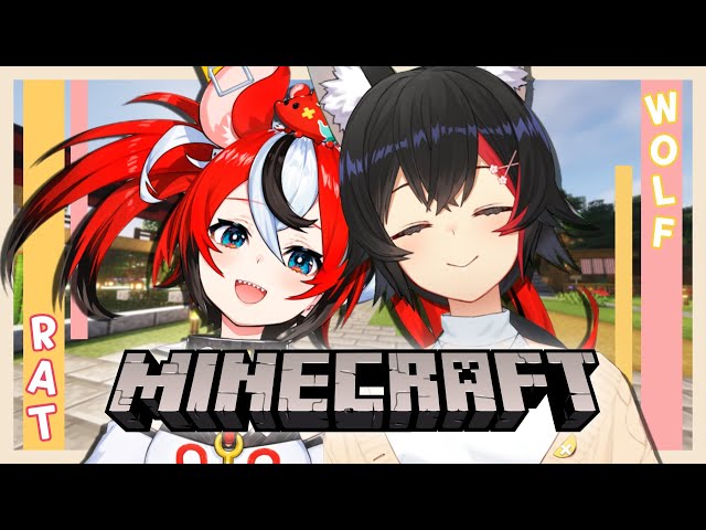 ≪MINECRAFT≫  RAT AND WOLF ENTER EN SERVER! ft. Mio-senpai!のサムネイル