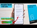 oneplus note ce6 lite call recording setting, oneplus note ce6 lite automatic call recording 
