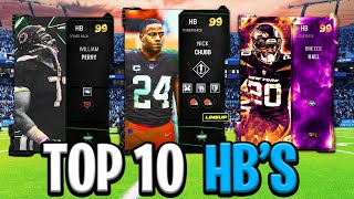 The Top 10 Running Backs in Madden 24..