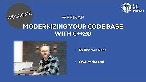 Modernizing your code base with C++20 by Kris van Rens