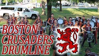 Boston Crusaders 2017 Drumline DCI Finals Lot (HD)