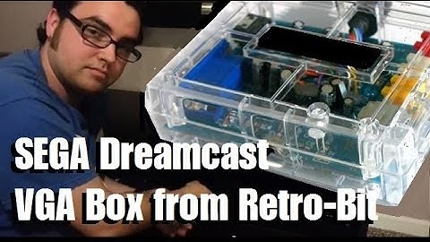 Dreamcast VGA Box  from Retro-bit.