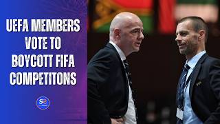 UEFA Boycott FIFA Competitions. screenshot 3