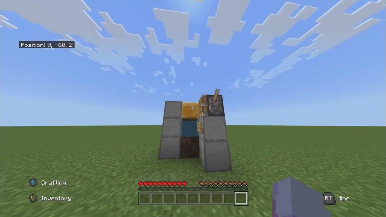 Simple and easy ender pearl stasis chamber for Minecraft bedrock YouTube