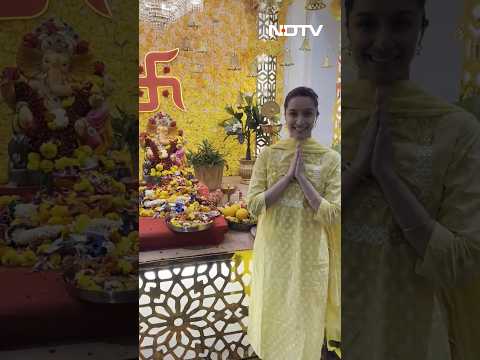 Shraddha Kapoor ने किया Ganapati का दर्शन | Ganesh Chaturthi 2023
