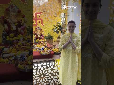 Shraddha Kapoor ने किया Ganapati का दर्शन | Ganesh Chaturthi 2023