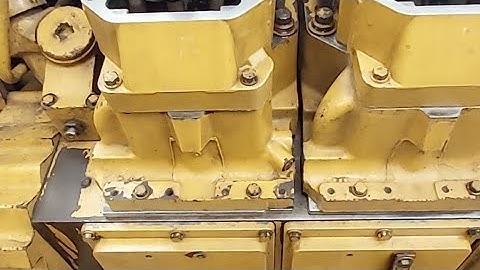 VALVE&INJECTOR ADJUSTMENT OF CATERPILLAR 3512 ENGINE