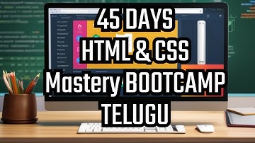 Master HTML and CSS in Telugu: Complete Bootcamp | html css BootCamp in Telugu| html css in Telugu