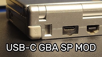 GBA SP USB-C Mod from Aliexpress