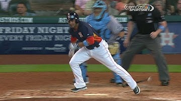 TB@HOU: Guzman drives in Fowler with an RBI single