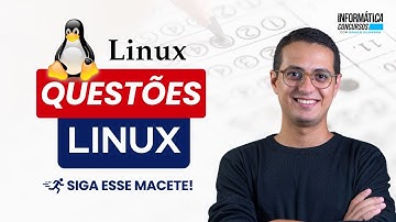 Informática para concursos | Questões Linux | O que mais cai em prova Prof. Danilo Vilanova #opior