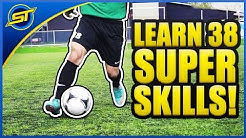 Learn 38 SUPER Football Skills ★ SkillTwins/Ronaldo/Neymar Skills