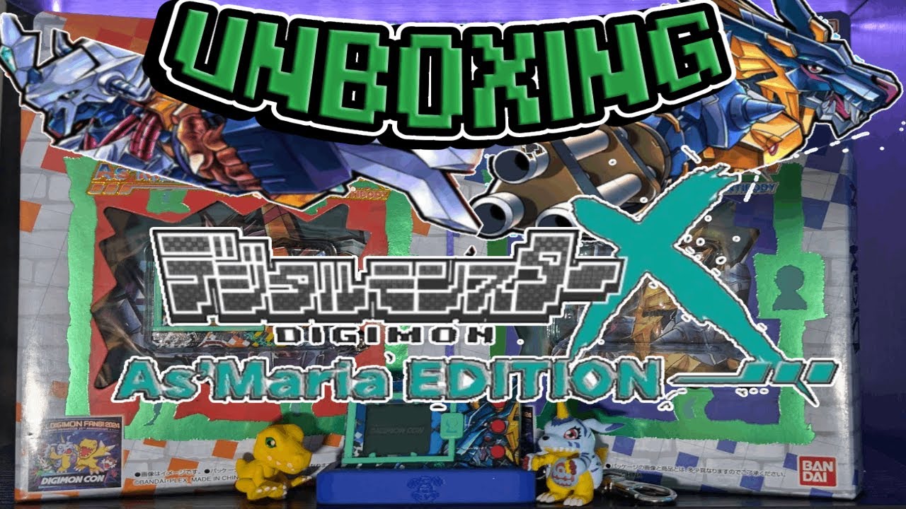 Digimon X As'Maria V-Pet Unboxing + Review - YouTube