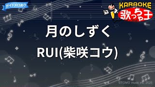 【カラオケ】月のしずく/RUI(柴咲コウ)