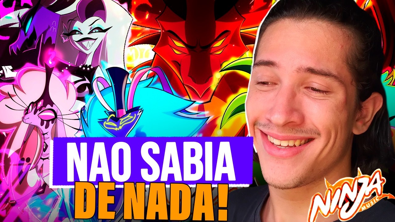 CONHECENDO HELLUVA BOSS | REACT Pecados Capitais | Ninja