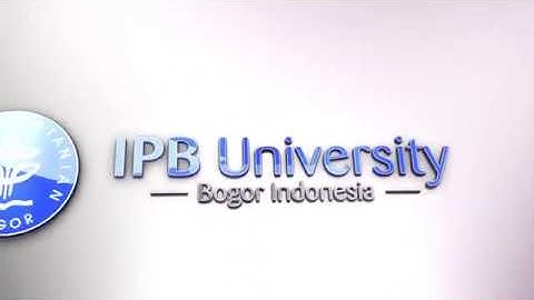 Video Bumper Logo - IPB University Bogor